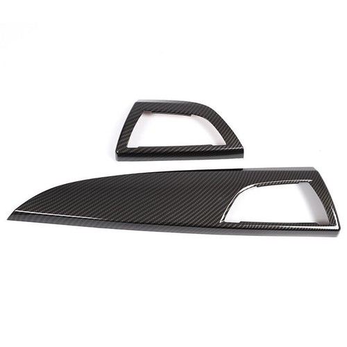 For BMW F20 F21 F22 F23 Carbon Fiber Style Left And Right Air Outlet Vent Trim - Picture 4 of 10