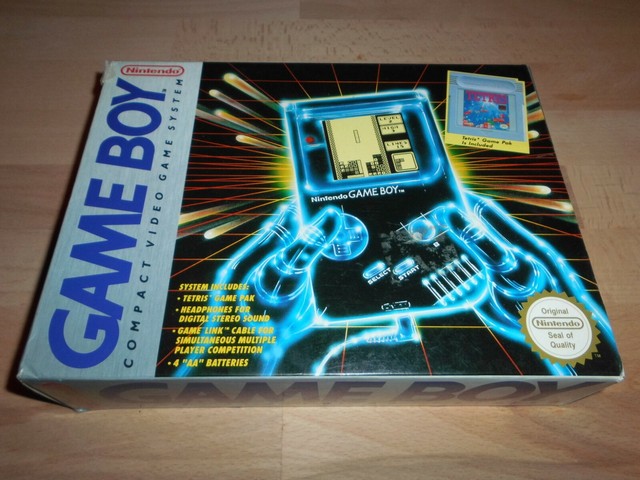 Nintendo Game Boy Classic SCN-1 OVP/CIB sgZ/VGC/TBE NGB