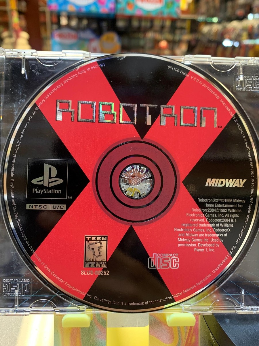 Robotron X (Sony PlayStation PS1, Video Game) Tested Working