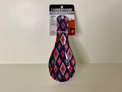 Spoon Rest Farberware Plastic Professional Multicolored Cooking