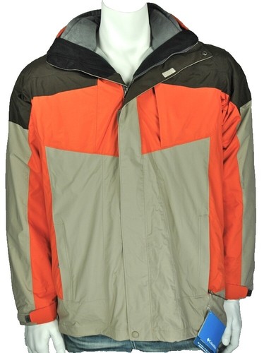 Vintage 80 White Cap National Ski Patrol Parka Jacket Orange