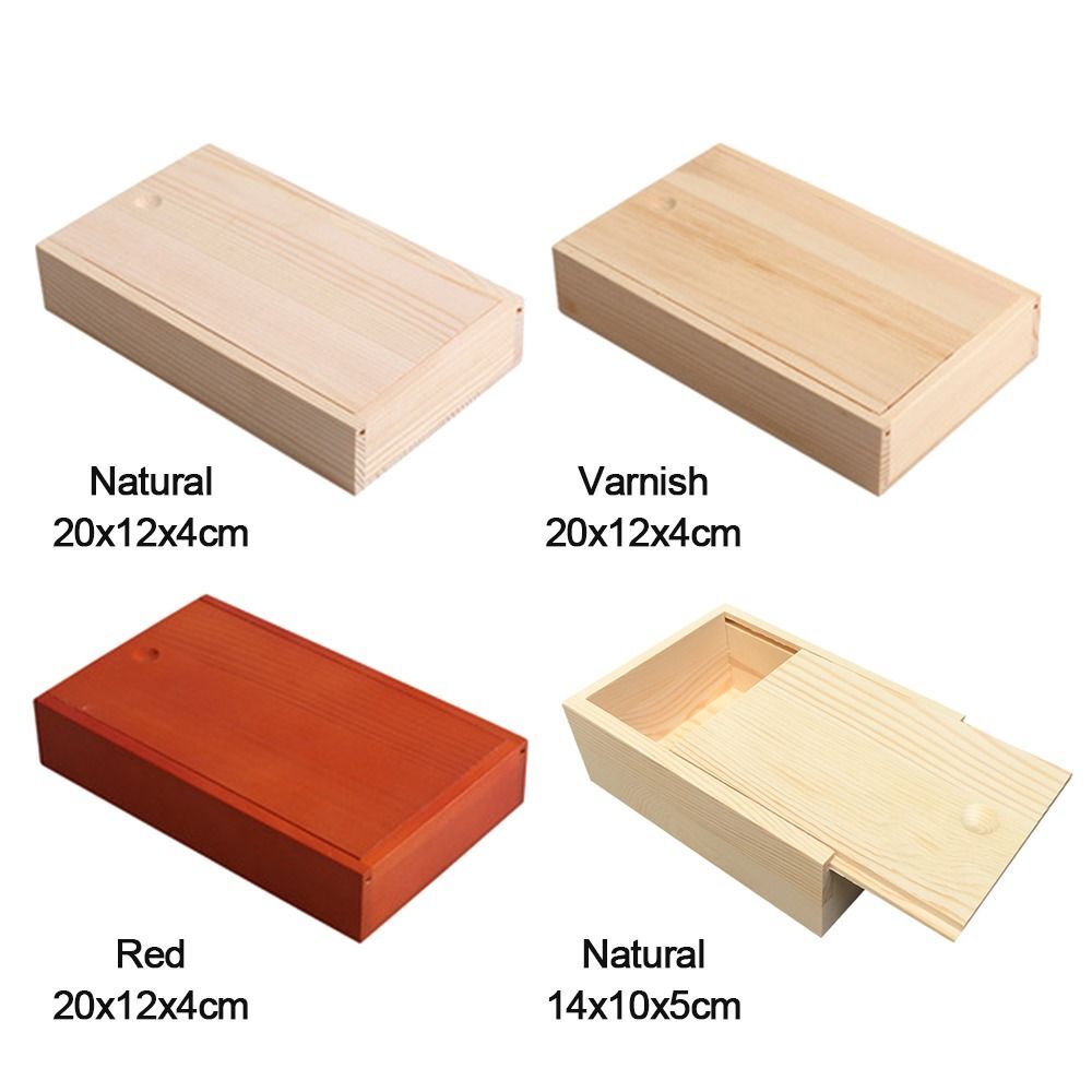 Top Card Keeper Storage Box Wooden Box Jewelry Organizer Case Beads