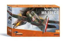 1/48 Dora Wings dw48017 French Marcel Bloch M...