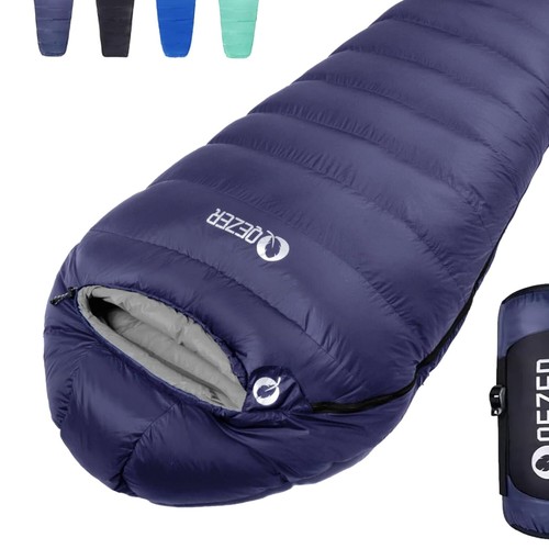 20°F Down Sleeping Bag with Compression Sack - Ideal for Backpacking Trips