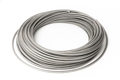 0,5m PTFE Stahlflexleitung Dash 3 / -3 AN / JIC 3 Bremsleitung 3,5mm