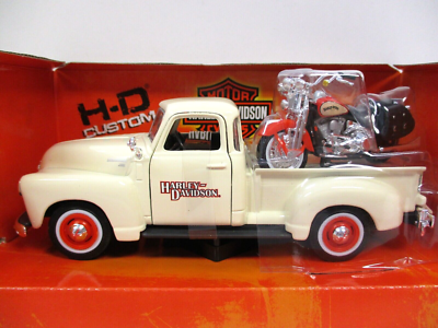 ミニカー Maisto 1950 Chevrolet 3100 Harley-Davids MAISTO - 1950 CHEVROLET 3100 PICKUP TRUCK HARLEY-DAVIDSON HERITAGE