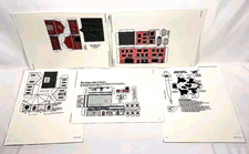 Vintage Ben Jerry's Paper Modeling Set Of 5 Cards