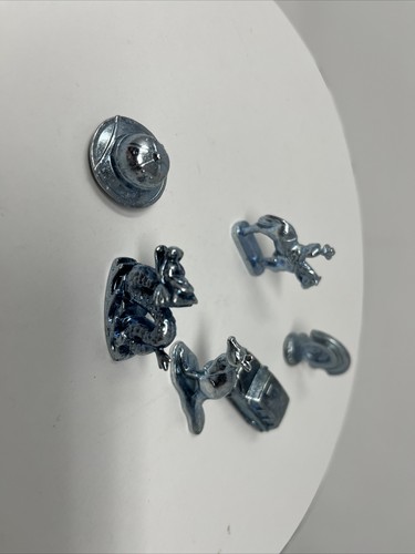 6 Piezas de Repuesto Mini Artesanía Juego Fichas Monopoly (2) - Imagen 2 de 8