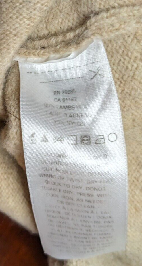 Pendleton Camp Strip Lambs wool Turtleneck L/S Ri… - image 5