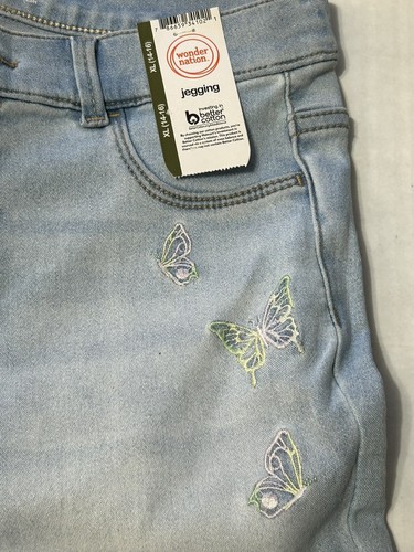 Wonder Nation Girls Fashion Jegging-Butterfly Print XL & 2XL NWT - Picture 11 of 15