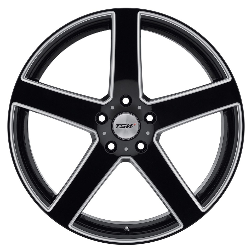 TSW RIVAGE 5x114.3 20x10 gloss black with milled spokes | eBay