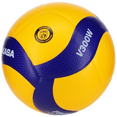 MIKASA V300W FIVB Ball V300W Women Men's Volleyballs Yellow 5