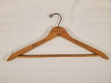 Vintage Wood  Wire Clothes Hanger  Hilton Hotels  Around The World