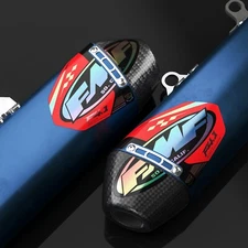 FMF Exhaust Factory 4.1 Decals  (Holographic/Red) 2 PACK
