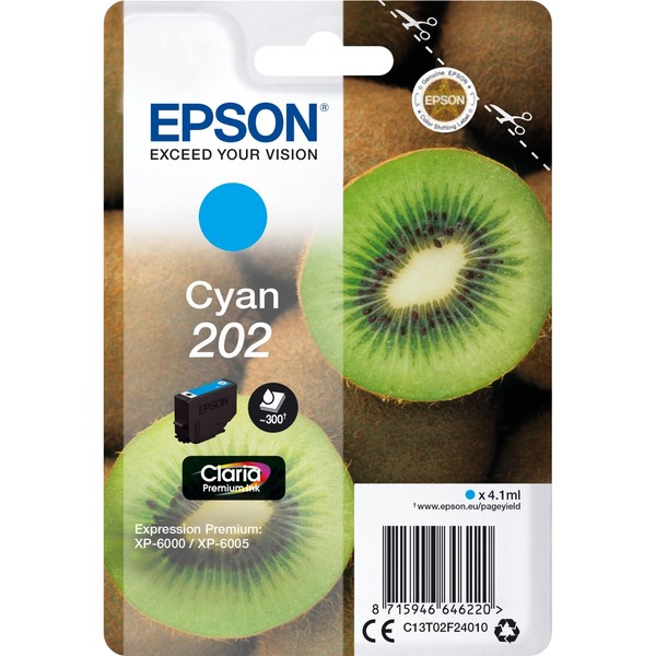 Epson Tinte Cyan 202 (C13T02F24010)-image
