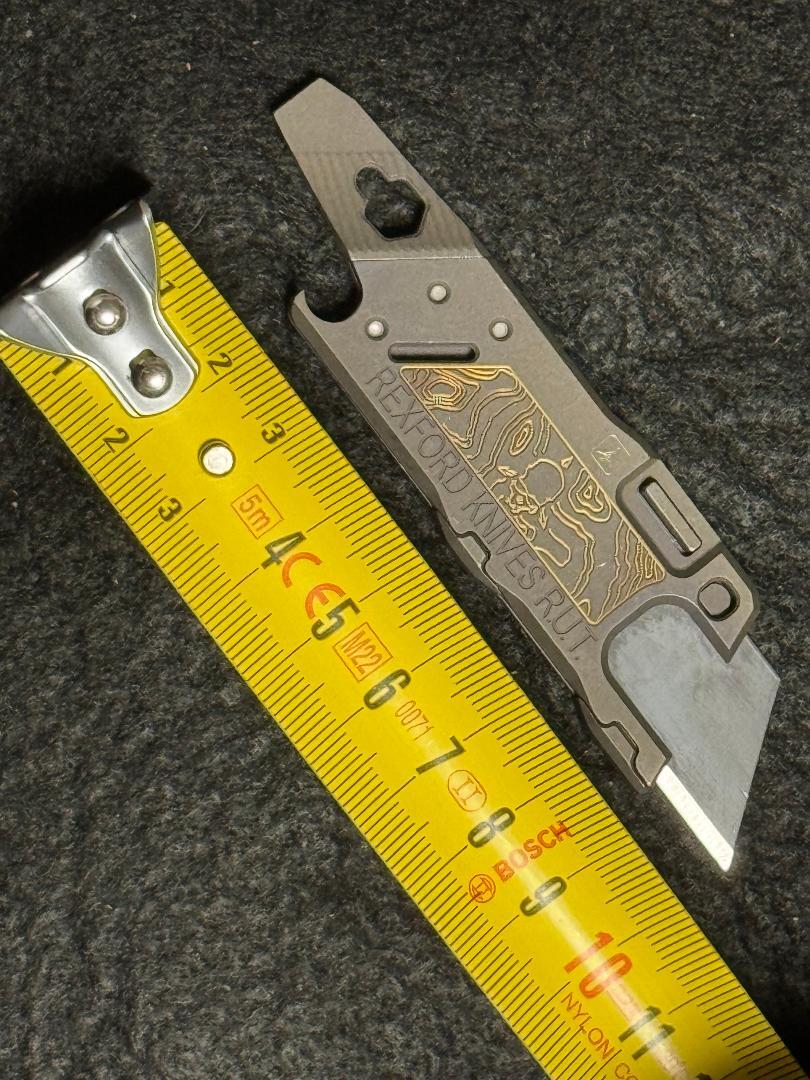 Rexford RUT V5 PTHFINDER Titanium Multi-Tool VREX2 Blade and