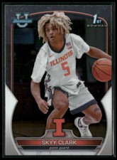 2022-23 Bowman University Chrome #55 Skyy Clark Illinois Fighting Illini