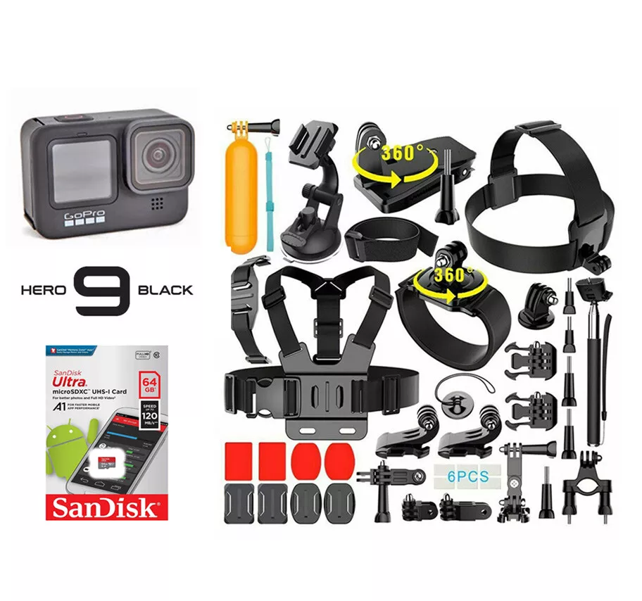 A GoPro Hero 12 Black bundle with accessories is $100 off for Black