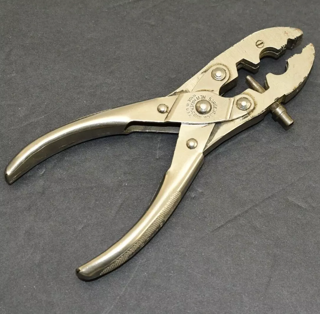 Vintage SARGENT Pliers Parallel 6.5