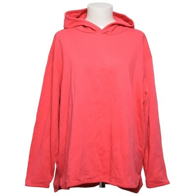 Kapuzenpullover, Größe: XL, Pink, Baumwolle/Polyester, Einfarbig, Damen #usF