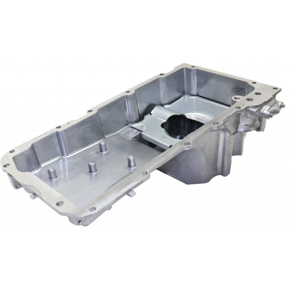 For GMC Sierra 2500 HD/3500 HD Oil Pan 2001-2007 Aluminum Material Foto 3 de 4