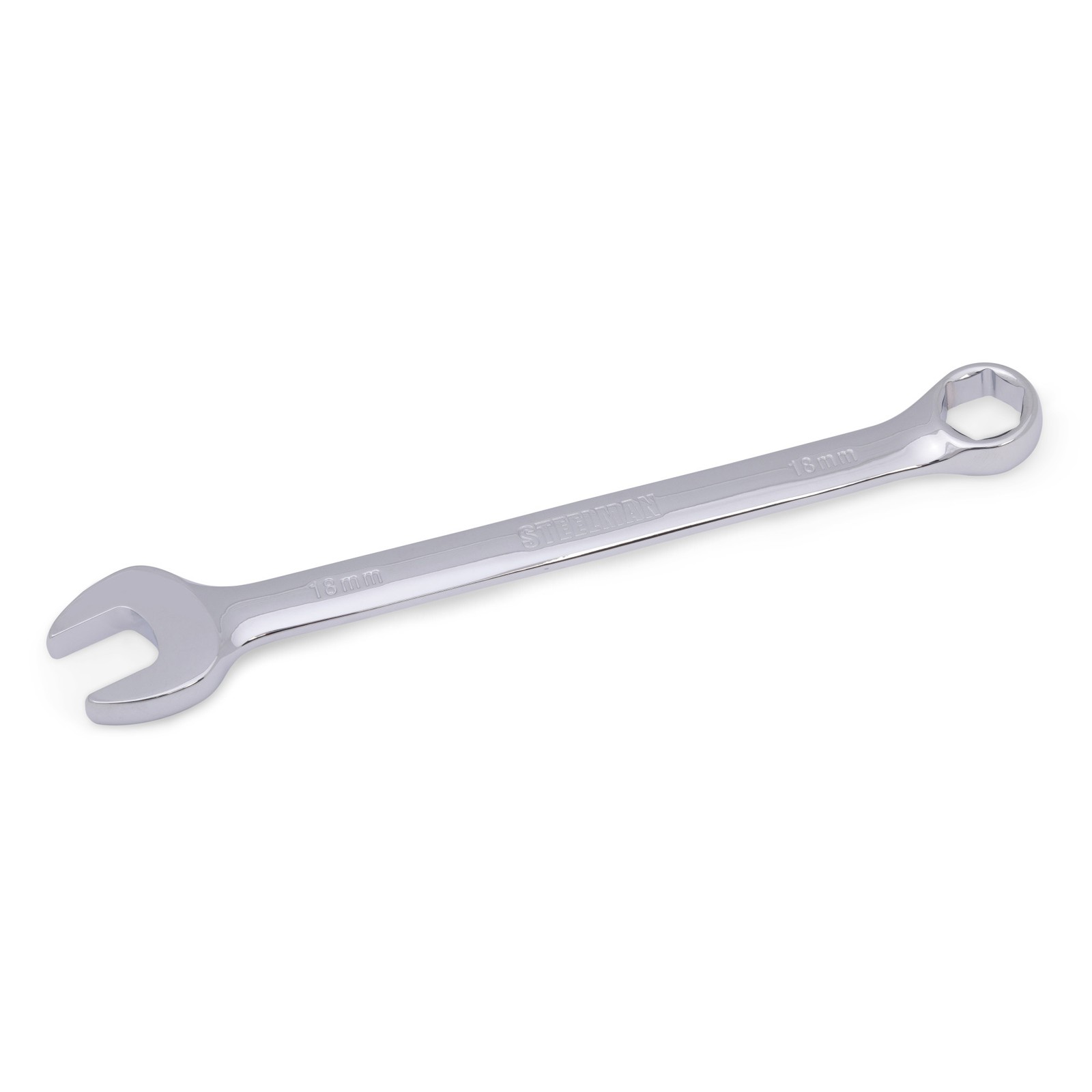 STEELMAN 18mm Combination Wrench with 6-Point Box End, 78343
