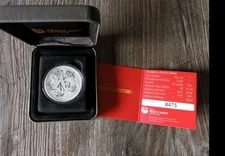 1 OZ Five Blessings 2016 Australien 1 Dollar 999 Feinsilber, Box, Zertifikat