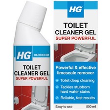 Toilet Cleaner Gel Super Powerful Limescale & Stain Remover 500ml 18.36 per litre