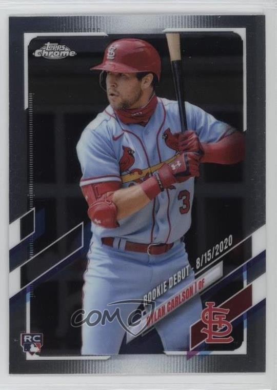 2021 Topps Chrome Update Target Debut Dylan Carlson #USC54 Rookie RC 09j5