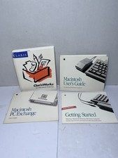 Vintage Apple Macintosh Manual Lot Included Guidebooks For Macintosh Series