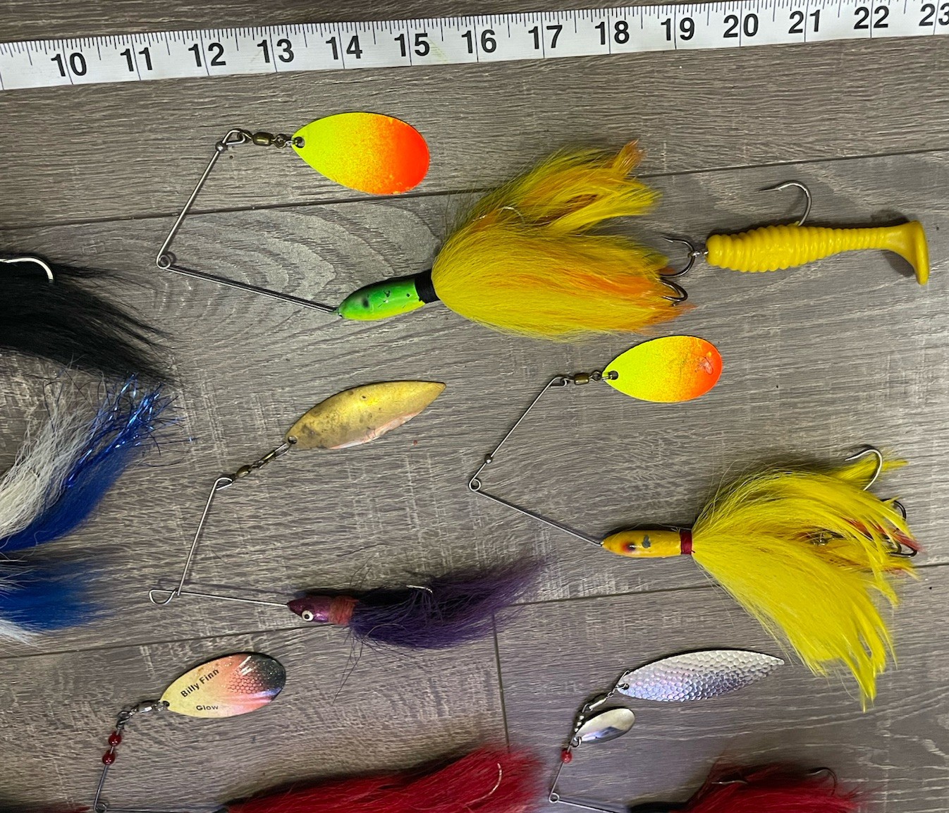 Lot Of 8 Spinnerbait Buzzbait Musky Pike Lure Double Buzz Bait Bass VERY NICE! - Image 5