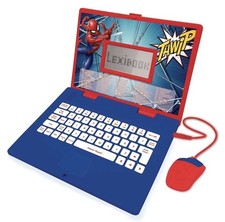 Lexibook Marvel Spider-Man Educational Bilingual English/Spanish Mouse Laptop
