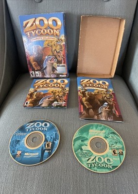 Zoo Tycoon Complete Collection PC Game Microsoft Game Studios 2006 - GREAT