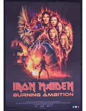 IRON MAIDEN Burning Ambition Manifesto Poster Malcolm Venville