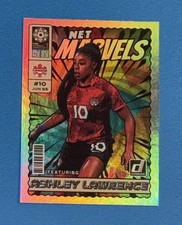 2023 Panini Donruss FIFA Women's World Cup Net Marvels Ashley Lawrence #4 Canada