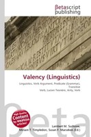 Valency (Linguistics) Lambert M. Surhone (U. A.) Taschenbuch Englisch 2026