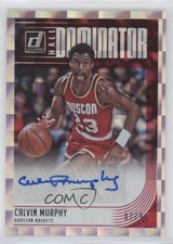 2018-19 Panini Donruss Hall Dominator Signatures 7/99 Calvin Murphy Auto HOF 0l2