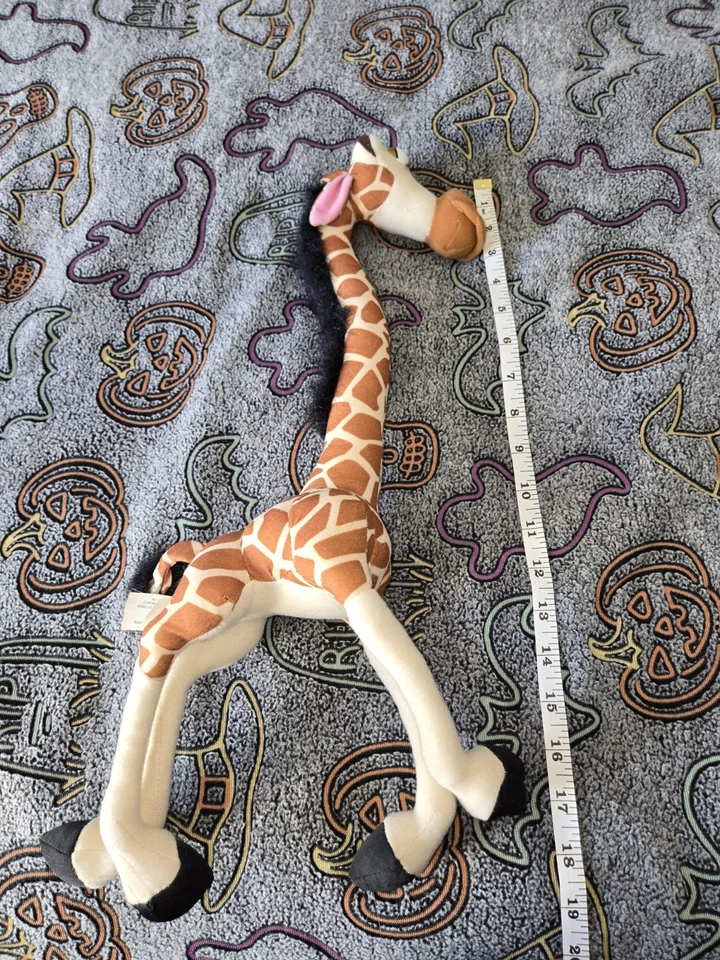 Naco Melman Giraffe Madagascar Stuffed Plush DreamWorks - Image 3 of 4