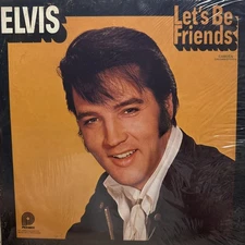 Elvis Presley Lets Be Friends Vinyl Record 1970 CAS-2408 Pickwick Camden