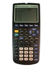 Texas Instruments TI-83 Plus Silver Edition Graphing Calculator
