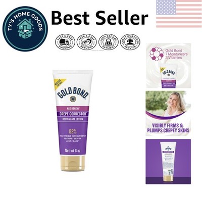 8 oz Age Renew Crepe Corrector Lotion - Lightweight & Fragrance-Free Skincare