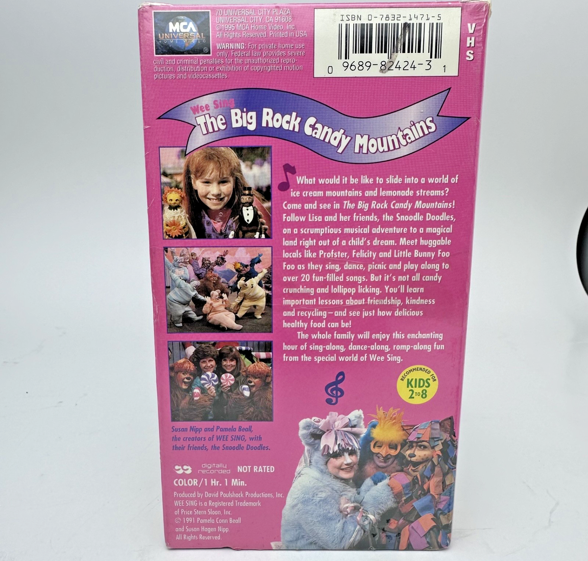 Wee Sing - In The Big Rock Candy Mountains (VHS, 1995) for sale