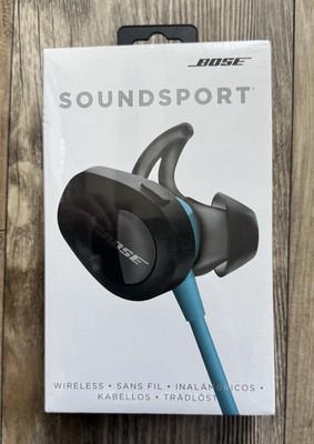 Bose SoundSport Earbuds Wireless In Ear Sweat Weather Resistant Aqua Bluetooth
