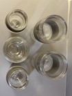 Host Freeze Cooling Glasses, 2 16oz Beer, 2 8.5oz Wine, 9oz Whiskey, Clear-Gray — photo 6