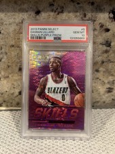Panini 2013-14 Select Damian Lillard Skills Purple Prizm #5 /99 PSA 10
