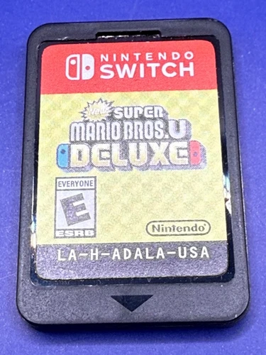 New Super Mario Bros. U Deluxe - Nintendo Switch - CARTRIDGE ONLY, Tested/Works
