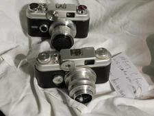Vintage ARGUS C4 Rangefinder 35mm Film Camera & C-4 Cam 