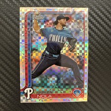 2025 Topps Chrome - Aaron Nola #286 X-Fractor