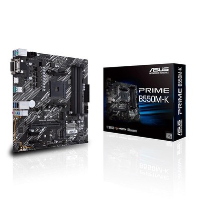 ASUS Prime B550M-K Gaming Mainboard Sockel AM4 micro ATX Ryzen PCIe M.2 SATA USB