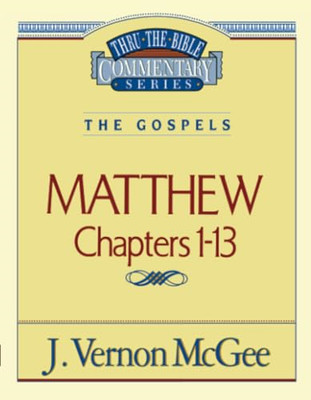 Matthew I - Paperback NEW J. Vernon Mcgee 2012-02-03